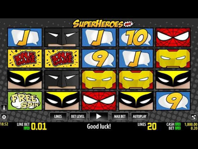 Super Heroes Free Slot Game Super Heroes Free Slot Game