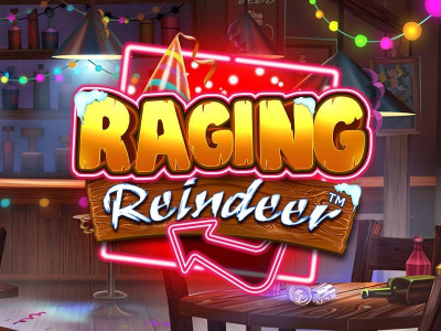 Raging Reindeer iSoftBet Slot Logo Raging Reindeer iSoftBet Slot Logo