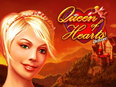 Queen of Hearts slot logo Queen of Hearts slot logo