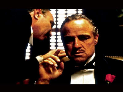 The Godfather slot logo The Godfather slot logo